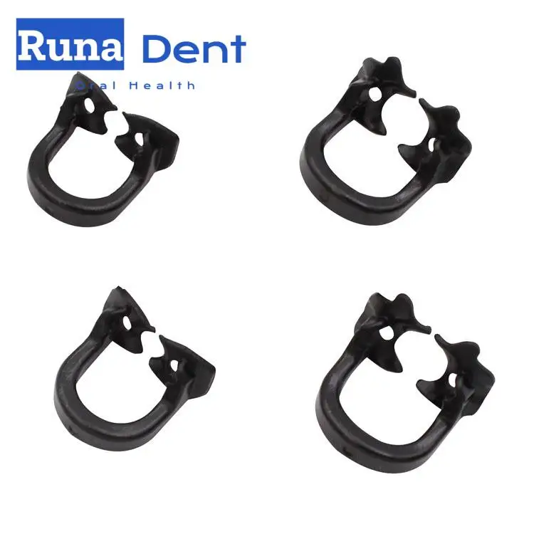 Dental Rubber Dam Clamps 2.1Meter Rubber Dam Stabilizing Cord Medium Wedges Combination Rubber Barrier Clip Resin Material