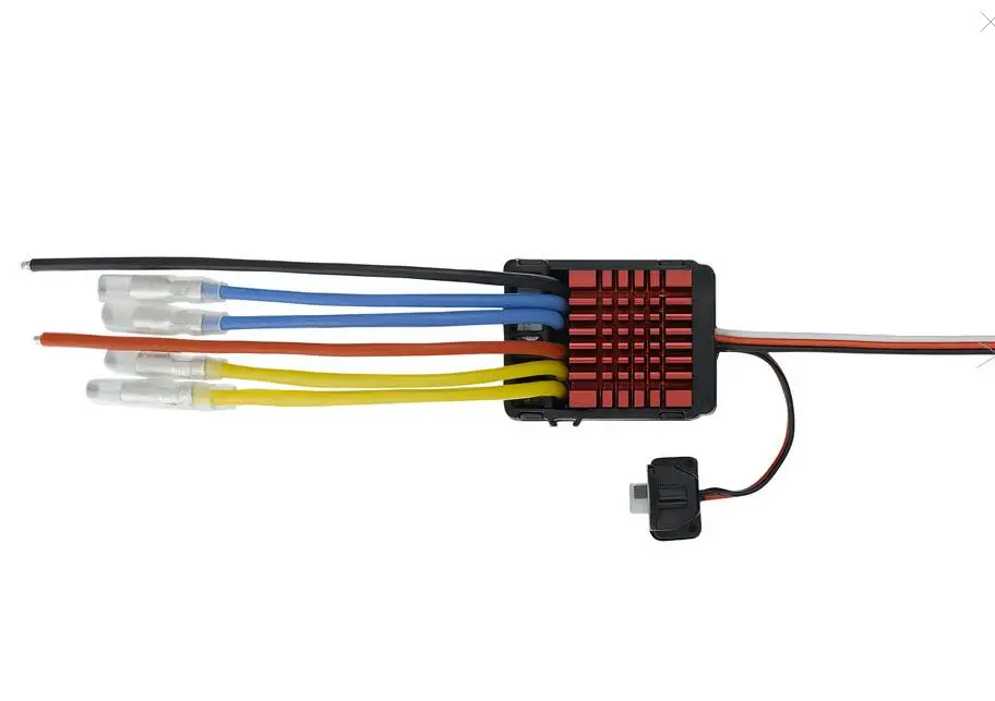 Original Hobbywing QuicRun WP 880 80A Dual Brushed Waterproof ESC Speed Controller/  Program Card For 1/8 RC Car