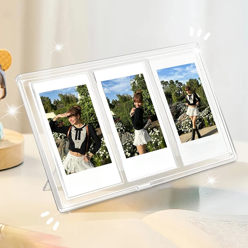 Kpop حامل بطاقة الصور الاكريليك إطار الصورة المعبود ستار بطاقة جمع كتاب Kpop صورة عرض موقف سطح المكتب الديكور جوبير 자 자 #5