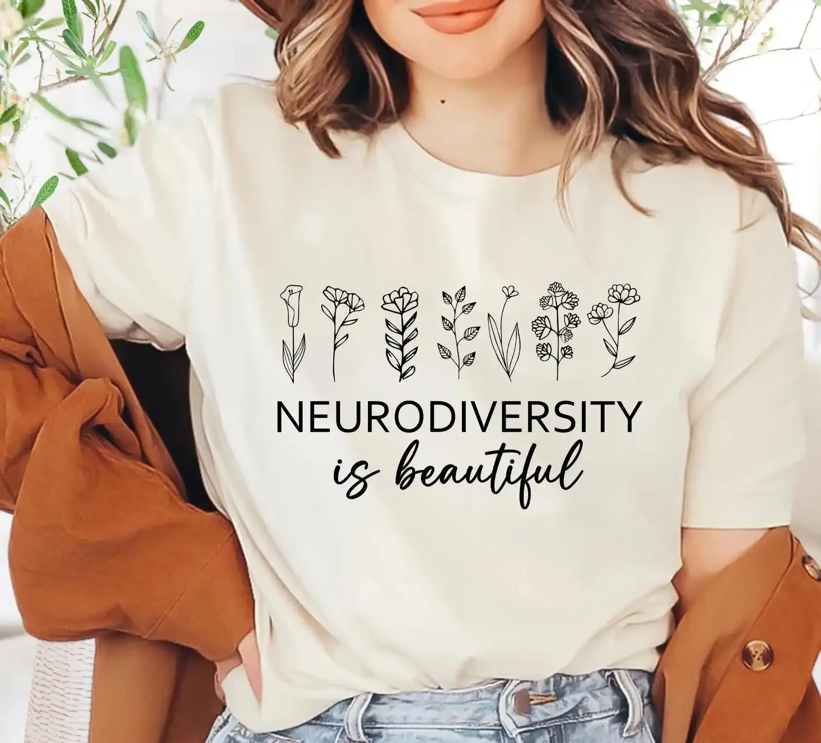 Neurodiversity T Shirt Autism Acceptance Awareness Mom Sped Teacher Spread Kindness For Her