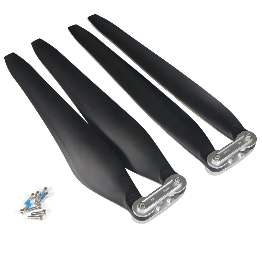 Copy Hobby wing FOC 36120 36inch Compound Material Aviation Folding Propeller Blade CW CCW for X9 Max PLUS  motor