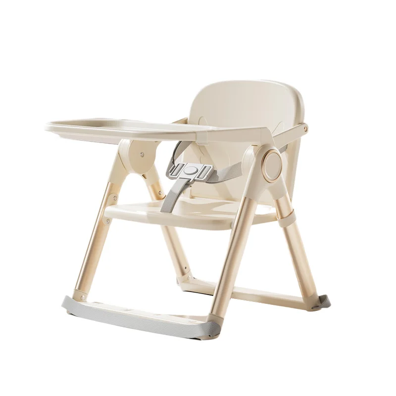 Baby Folding Booster Seat High Chair For Dining, Baby Toddler Portable Feeding Seat for Children 6 Months to 3 Years Approx image 3