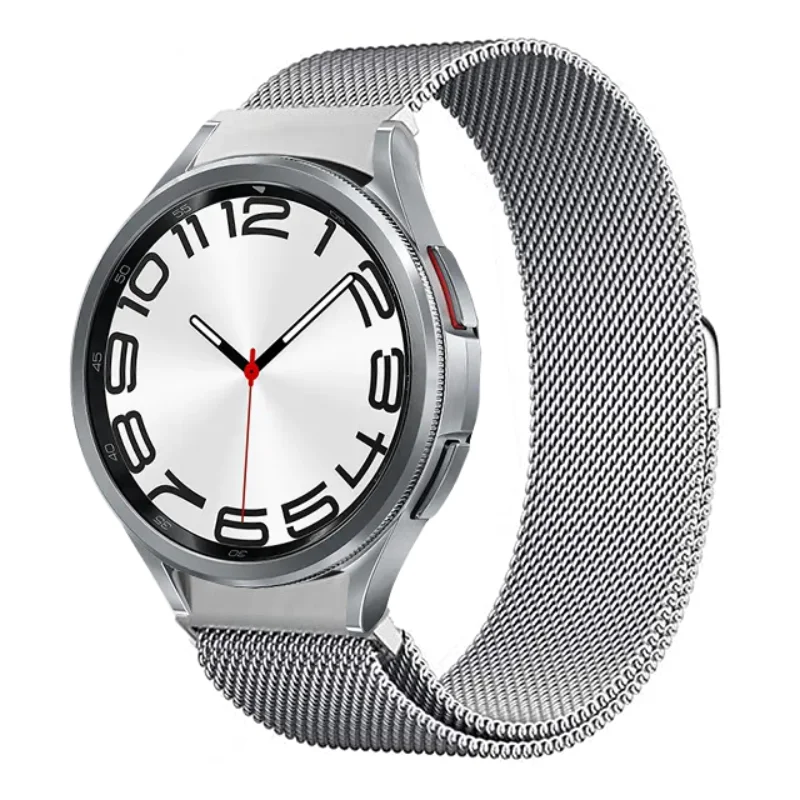 Oryginalny Milanese Loop band do Samsung Galaxy Watch 6 4 Classic 5 pro 40mm 44mm 47mm 43mm metalowa bransoletka Galaxy Watch 4 6 pasek