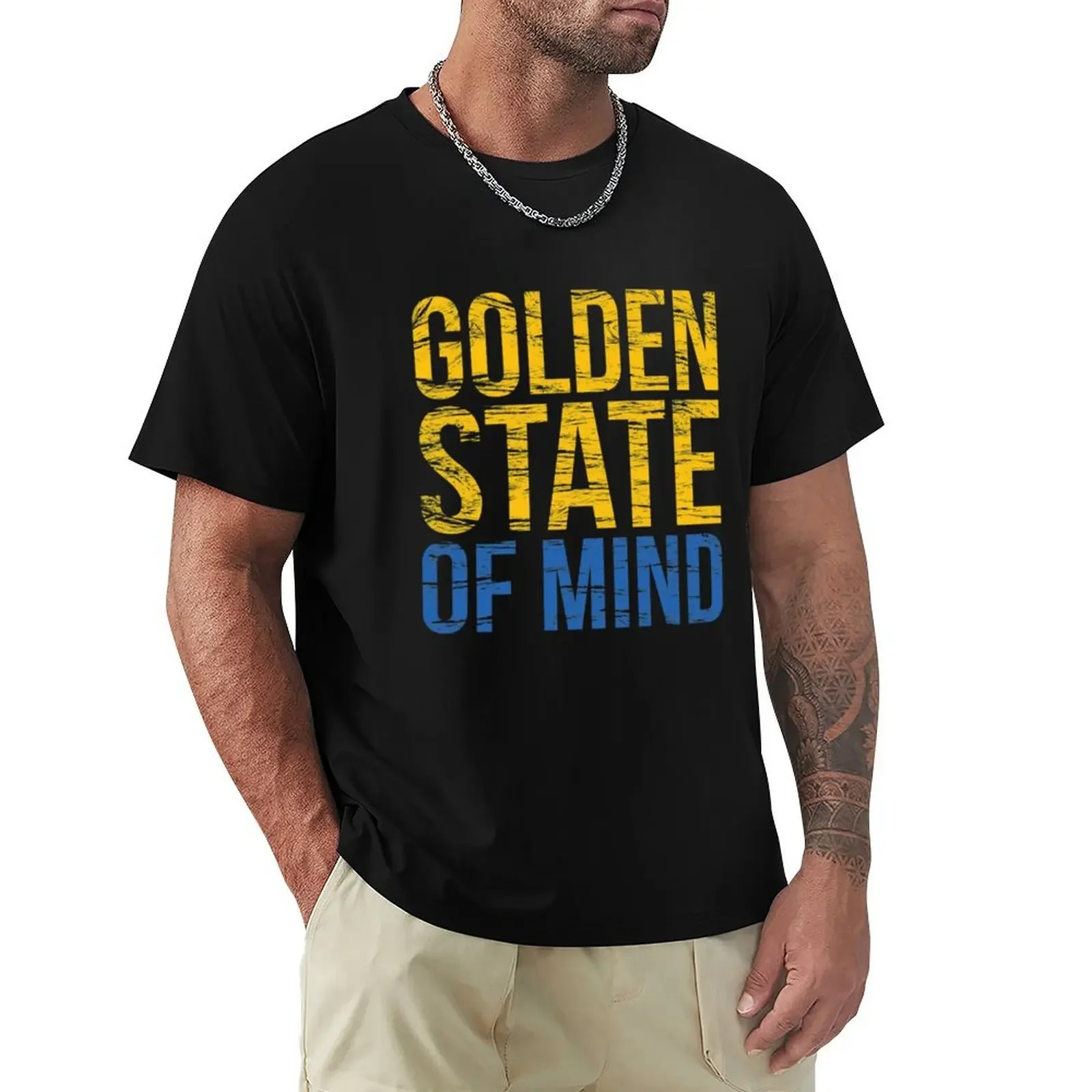 

Golden State of Mind T-Shirt summer clothes boys whites clothing for men