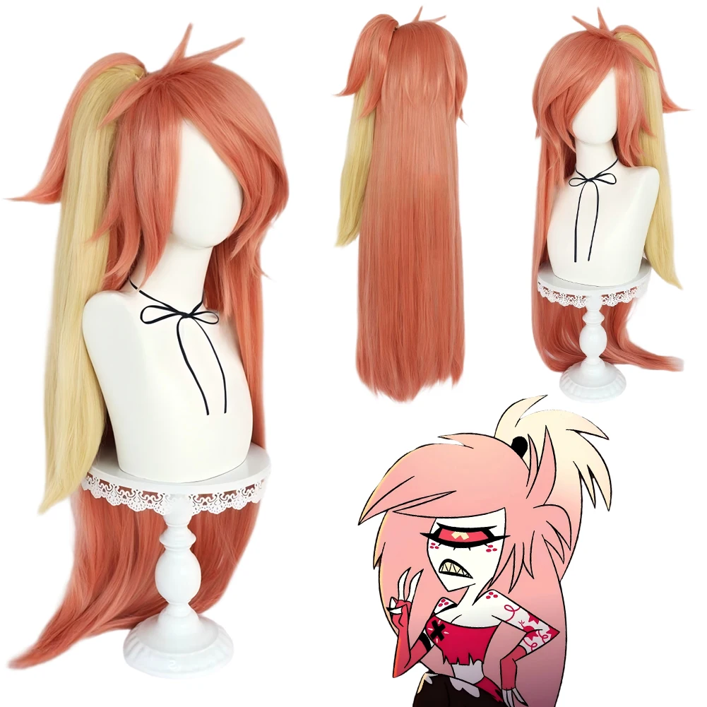 Bombas Fantasia S2 Cherri ‌ Pelucas Cosplay pelo 2025 TV Hell Inn Disfraz accesorios de disfraz mujeres fantasía Halloween carnaval Prop