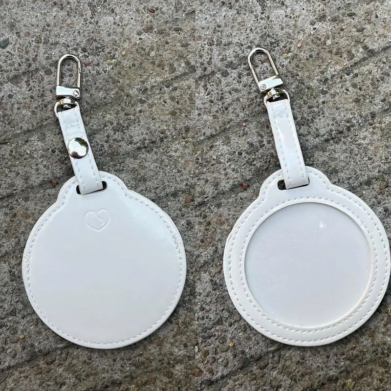 Zawieszka pokrowiec na karty na karty skórzana obudowa ochronna przenośna animacja akcesoria peryferyjne patera plakietki dla