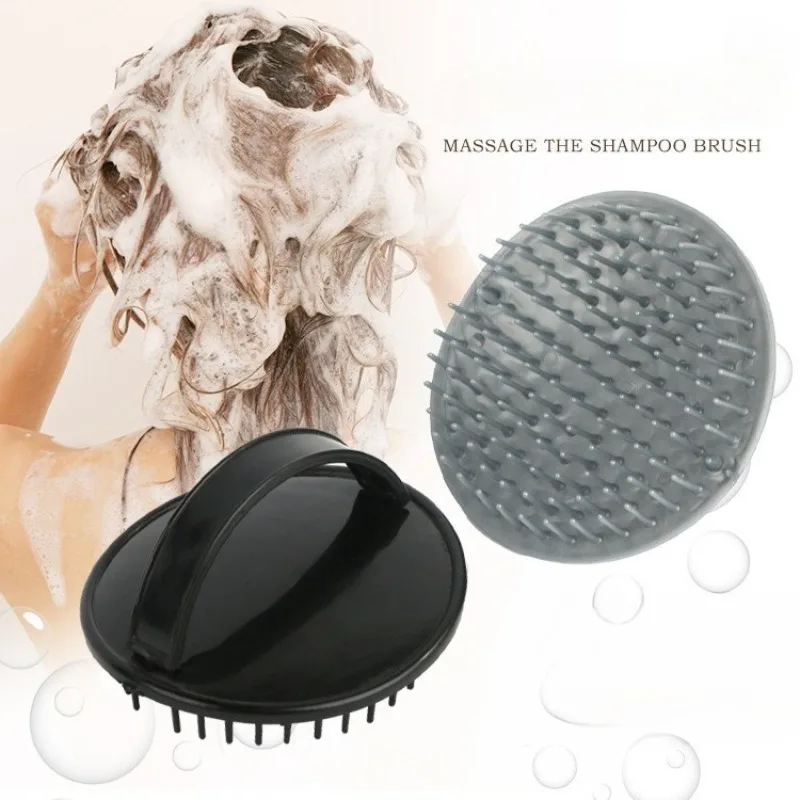 

Набор из 2 массажных щеток для кожи головы: расческа-массажер от перхоти, противоскользящая щетка для волос, массажная щетка для ванны, инструмент для чистки головы