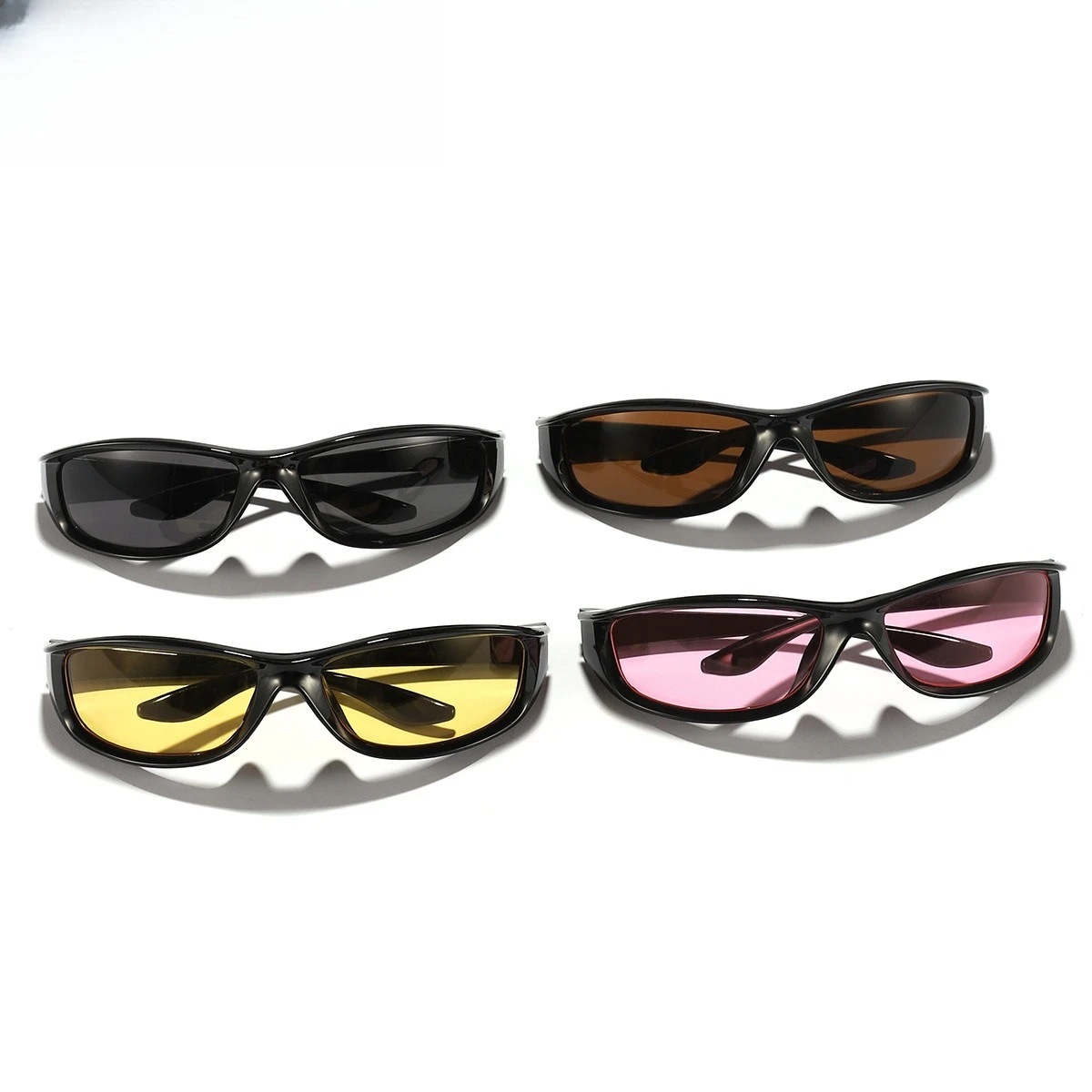 Fashion Men Cycling Sunglasses Retro Sport Fishing Glasses Men Women Lightweight Driving Cycling Running Sun Glasses UV400