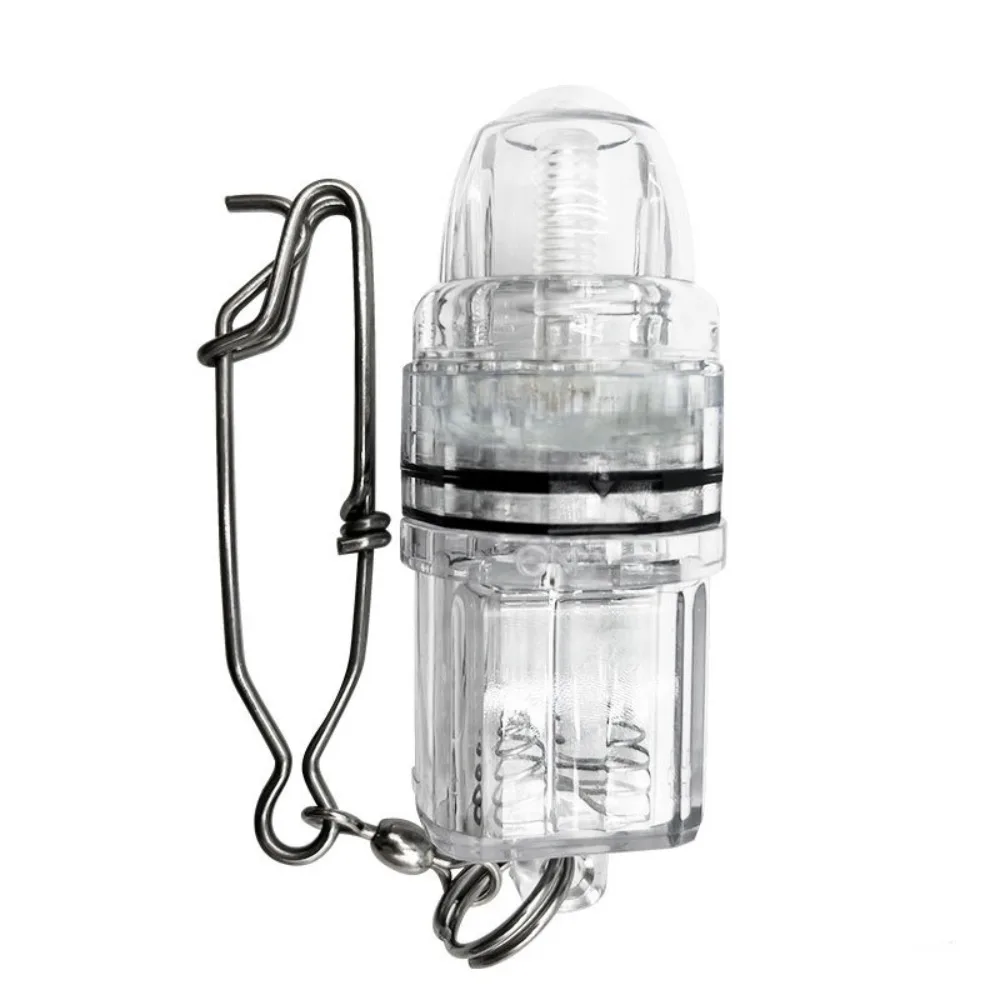 

Waterproof Deep Drop Fish Light Underwater Swivel Pin Night Fishing Lights Attracting Lures Flashing Fishing LED Lamp