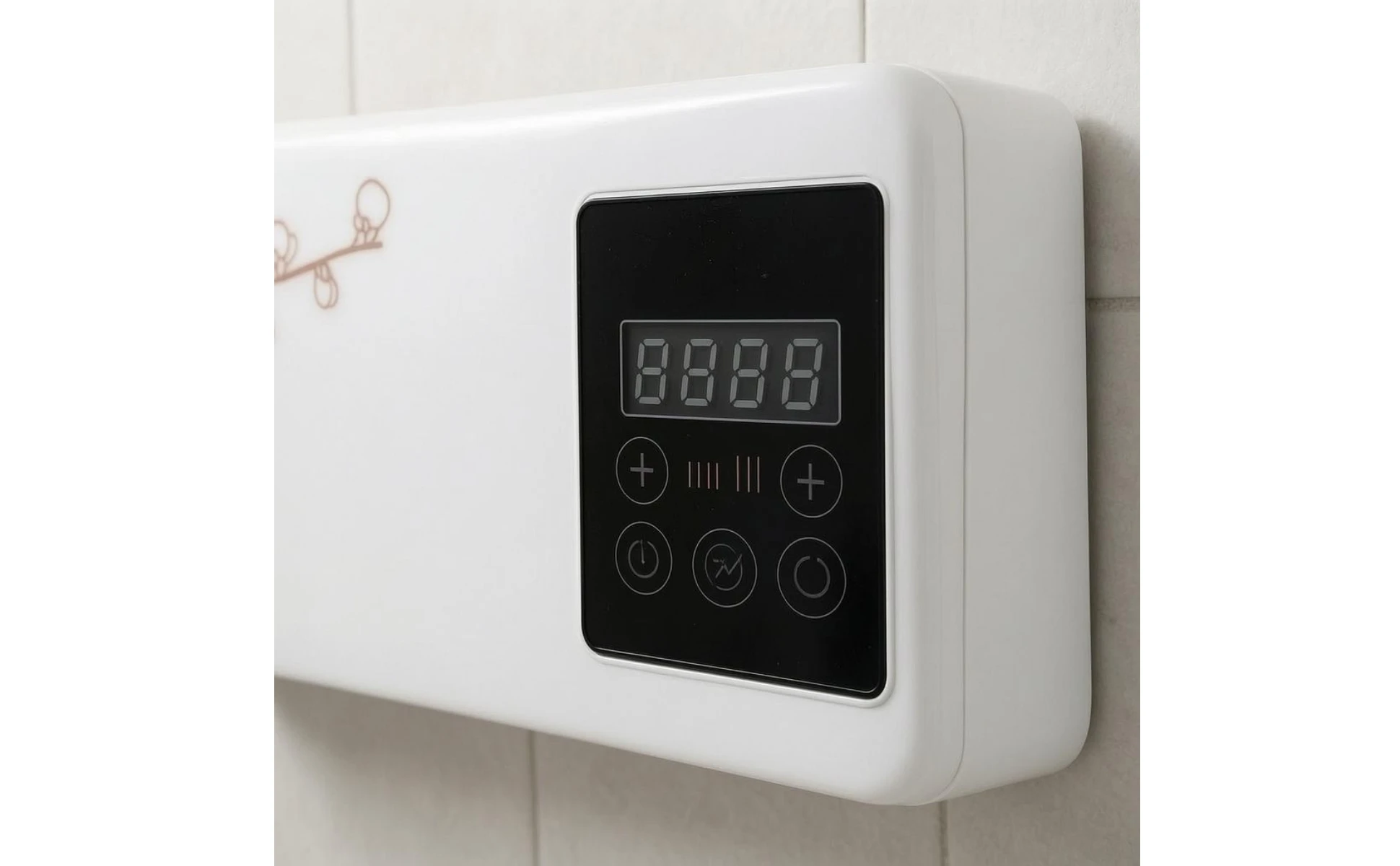 Indoor Cooling and Heating Unit Digital Control Panel Wall-Mounted Air Conditioner Air Conditioner Heater Combo Front Grille