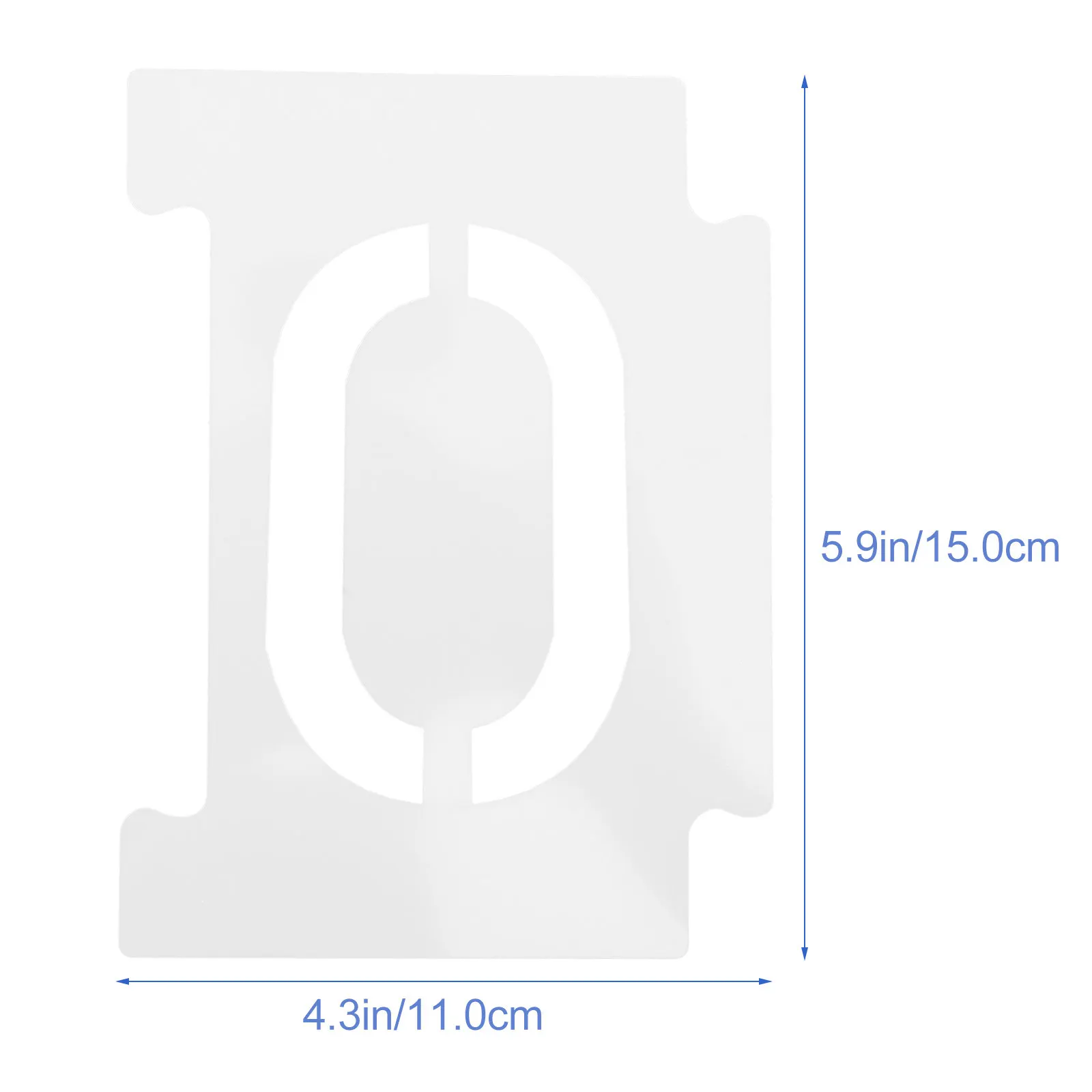 1Set English Letter Number Stencils DIY Painting Templates Plastic Reusable Alphabet Drawing Stencils Waterproof Washable