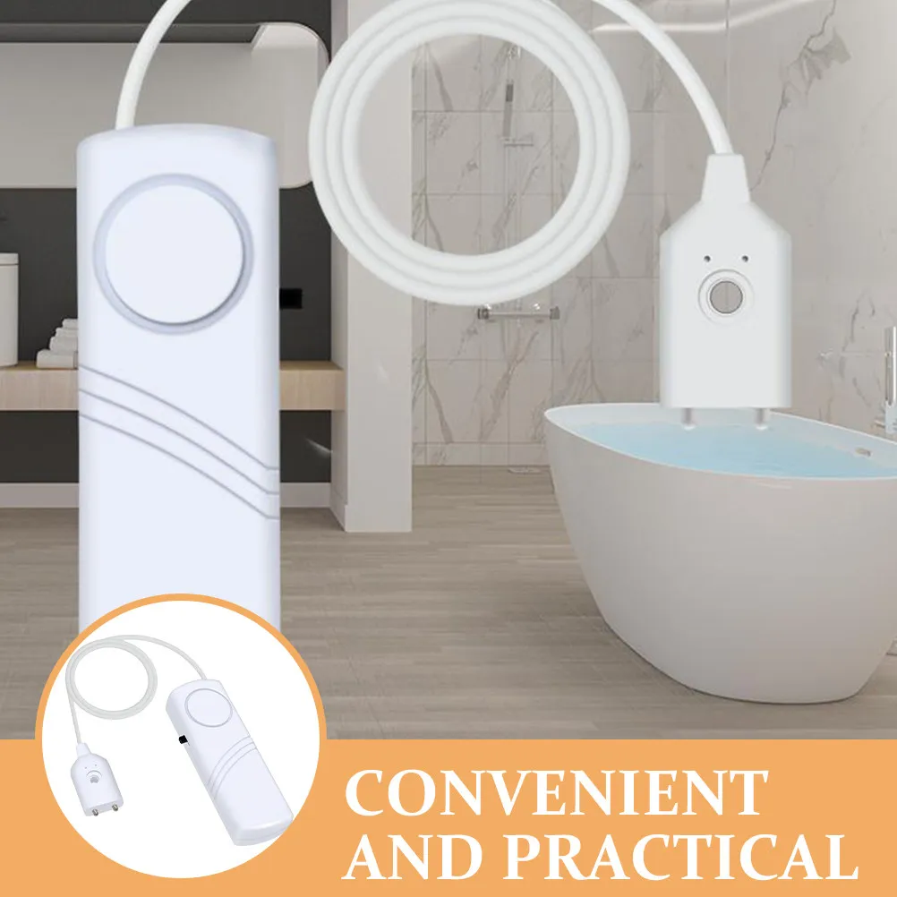 Water Leak for Home Use High Sensitivity Sensor Alarm for Basement Kitchen Floor Leak Detection System