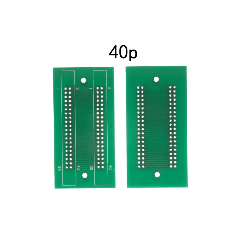 10PCS Ox Horn Transfer Plate  40P 50P 64P   To 2.54mm Spacing Test Board Cable Glass Fiber