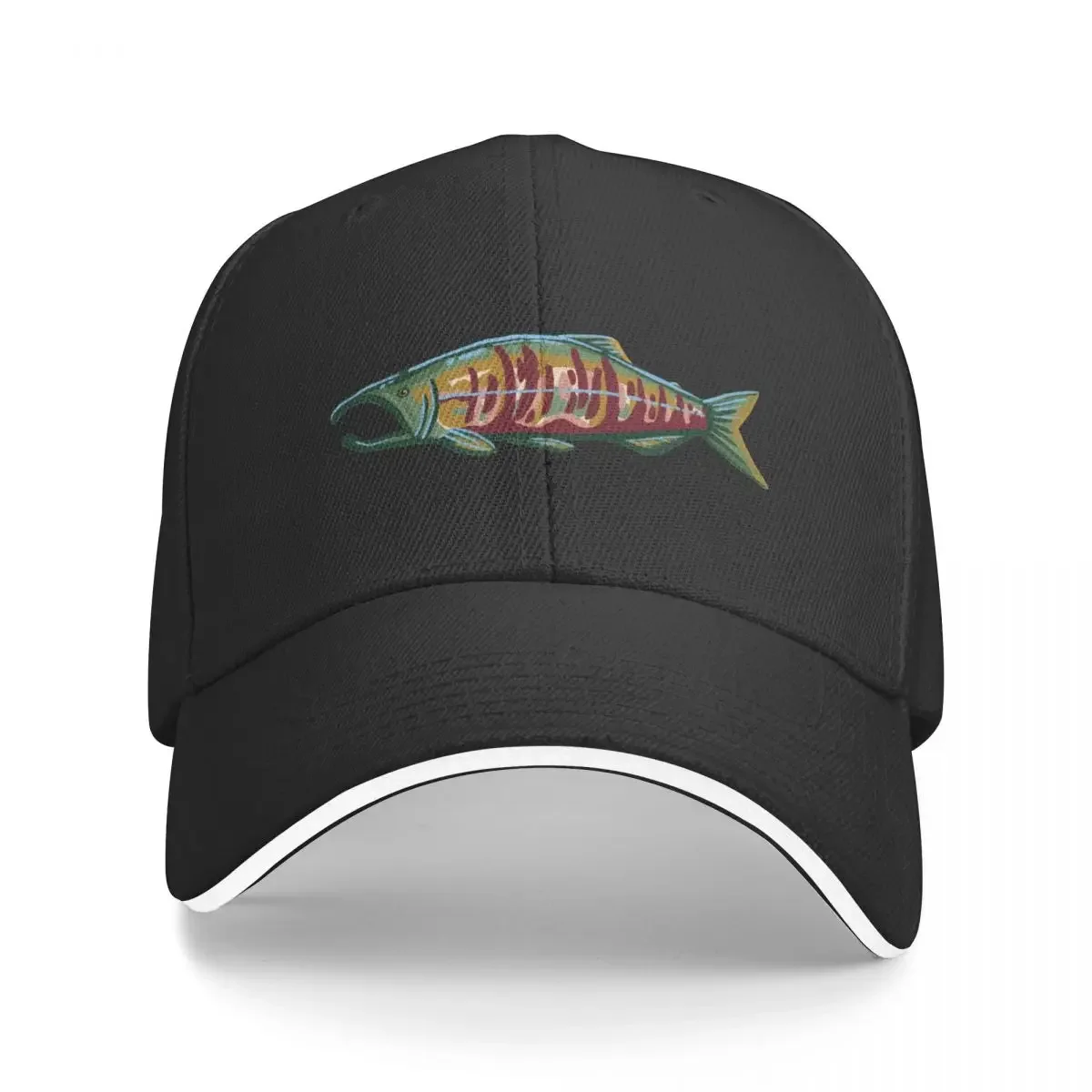 Pacific Salmon - Chum Salmon Baseball Cap New In The Hat Hat Man For The Sun foam party Hat Sunhat Golf Women Men's