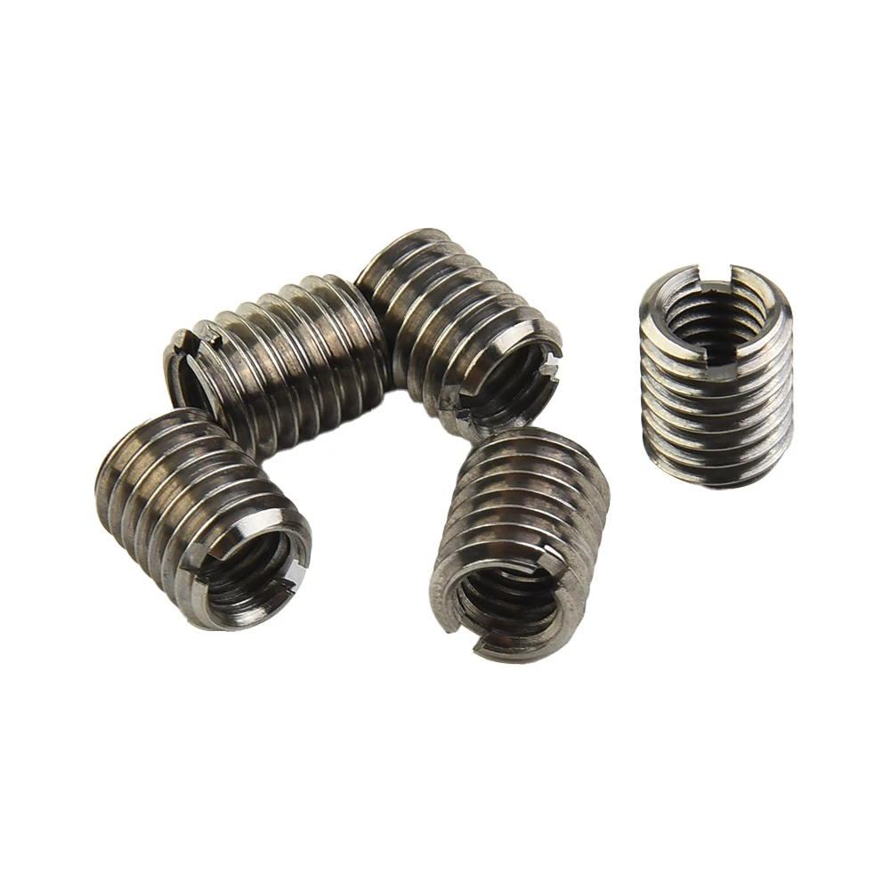 5 Pcs Thread Reducer Kit M8 (M8X1.25) Threaded To M6 (M6X1) Threaded Stainless Steel Thread Reducer 10mm Length Thread Reducer