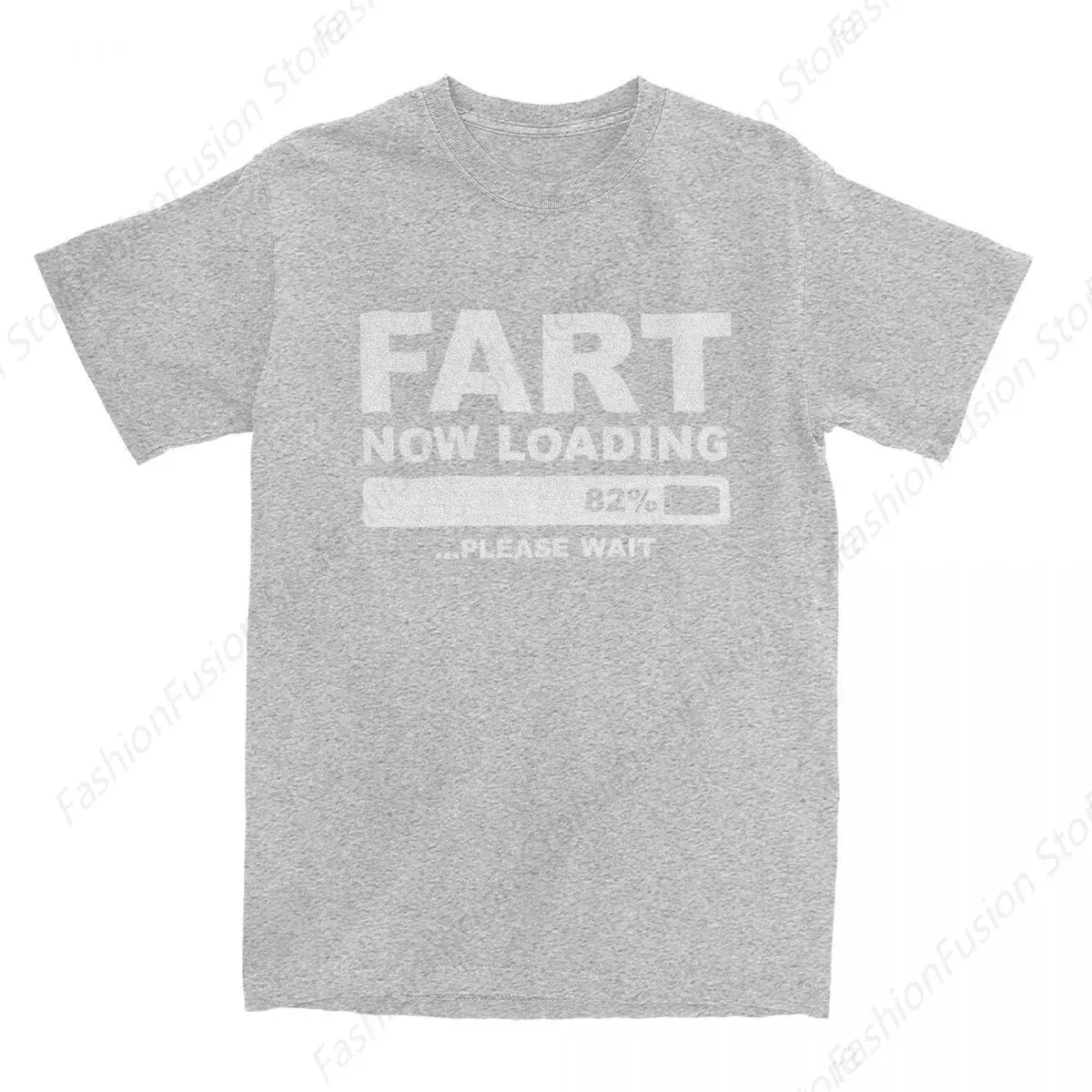 Funny Fart Now Loading T Shirts Fashion Cotton Crew Neck Short Sleeves Mens Clothing for Casual Tee Top Daily Clothes Streetwear