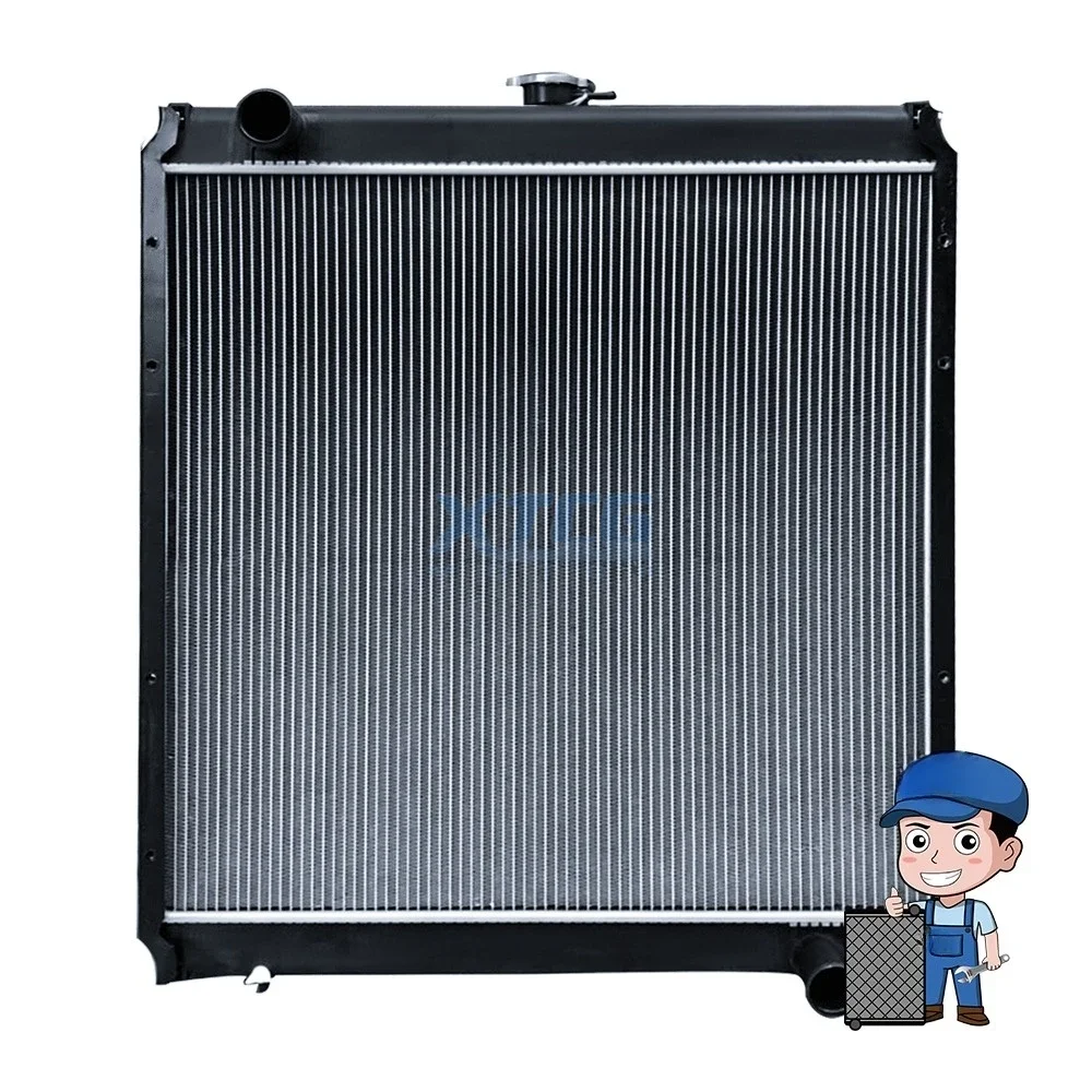 Customized New and Old E318 320 323 Excavator Radiator Aluminum-Plastic Water Tank Heat Exchanger