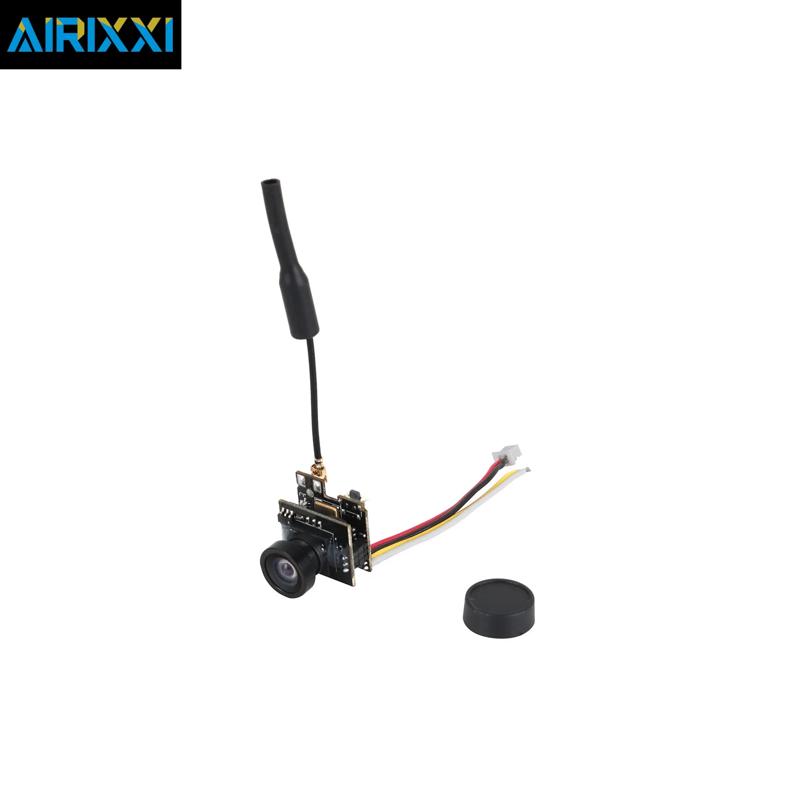 

FPV Set Integrated Video Transmitter Camera 5.8G 40CH 25mW 800TVL/720P 150° Wide Angle PAL/NTSC Switchable for RC Racing Drone