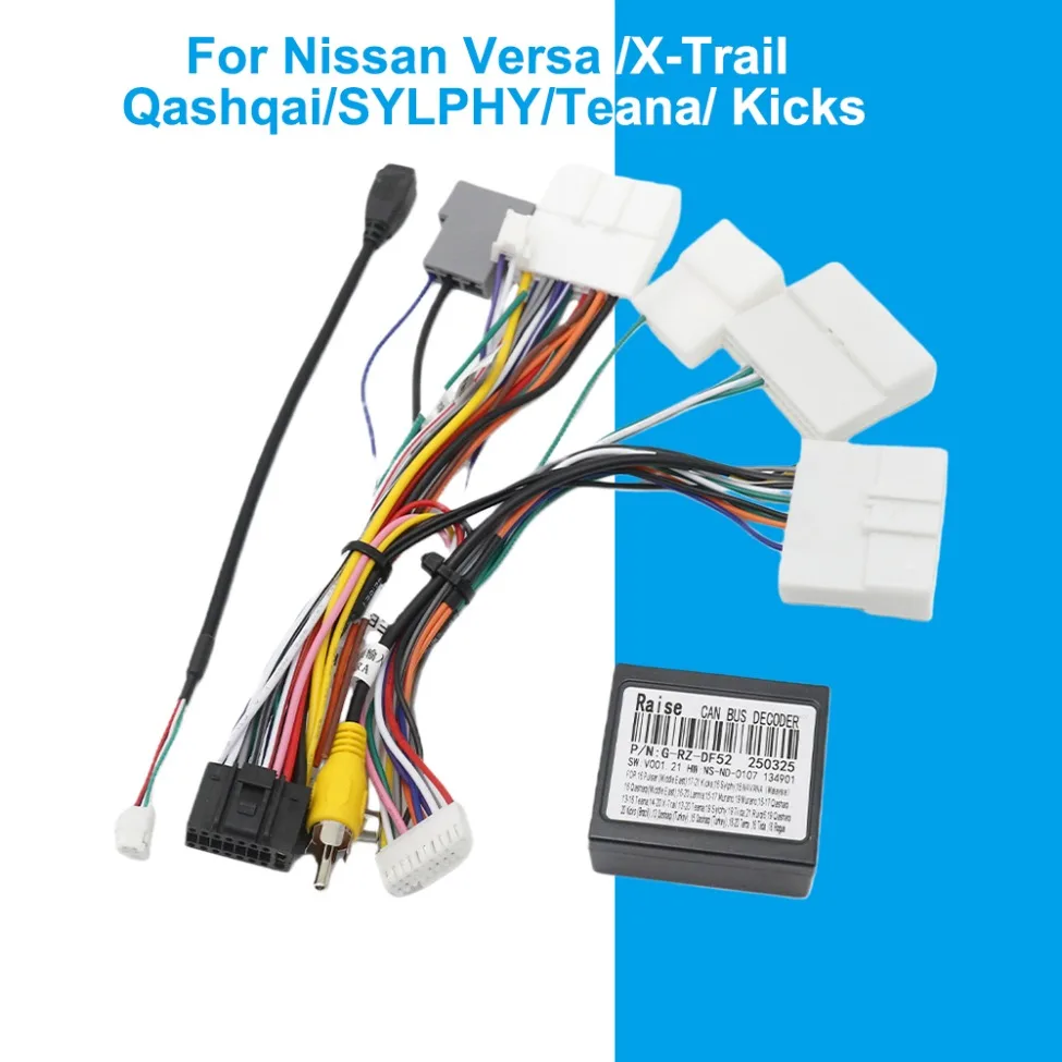 Canbus Box RZ-DF52 con Sistema Android: La Solución Definitiva para Actualizar tu Nissan Versa, X-Trail o Qashqai