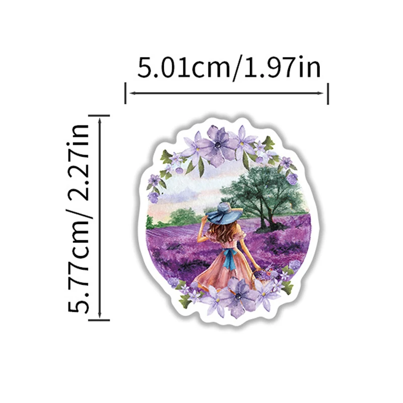 50PCS Stiker Pantai Musim Panas Stiker Estetika Stiker Cat Air Musim Panas Vinyl Tahan Air untuk Laptop Botol Air Scrapbook