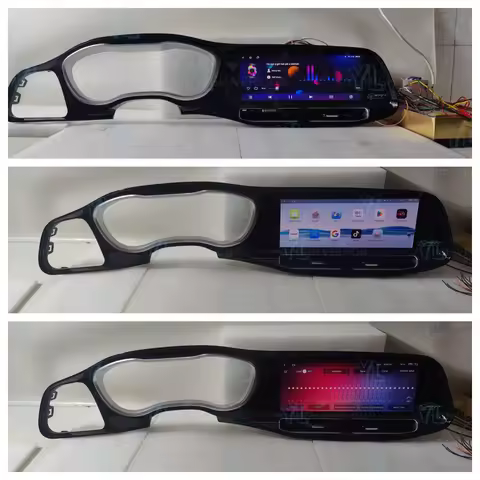 v For Dodge Challenger Charger SRT Hellcat 2010-2024 Android Car Radio Stereo Video Multimedia Player Stereo GPS Navigatio Unit