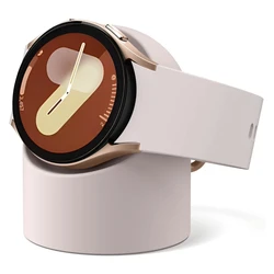 Soporte de carga de silicona para Samsung Galaxy Watch 7/6/5/4, 40mm, 44mm Pro, 45mm, asiento de almacenamiento conveniente, reloj 6 4 clásico de 46mm y 47mm