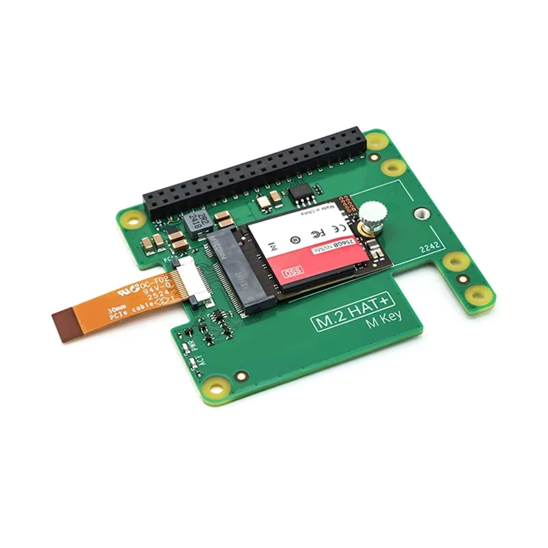 

Новый комплект обновления SSD для Raspberry Pi 5 с M.2 HAT+, 256 ГБ, повышающий производительность Pi