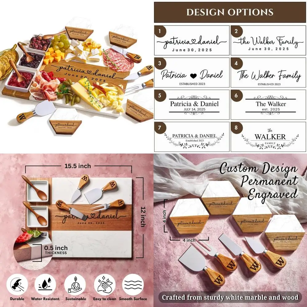 

Изготовленные доски для мясных изделий для пар, уникальные свадебные подарки, доски для сыра с гравировкой для помолвки, сервировочные подносы в подарок