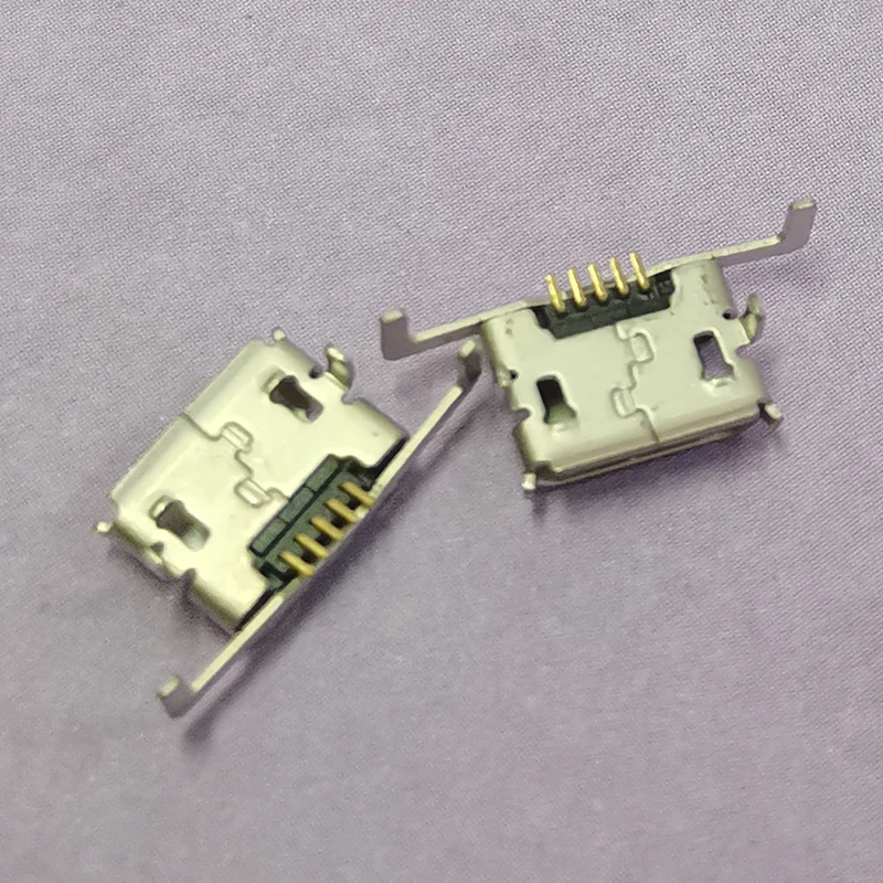 2-10pcs MICRO USB 5PIN For XBOXONE Controller Charging Port Socket 5P USB For XBOX ONE Charging Port Socket Charging Tail Plug