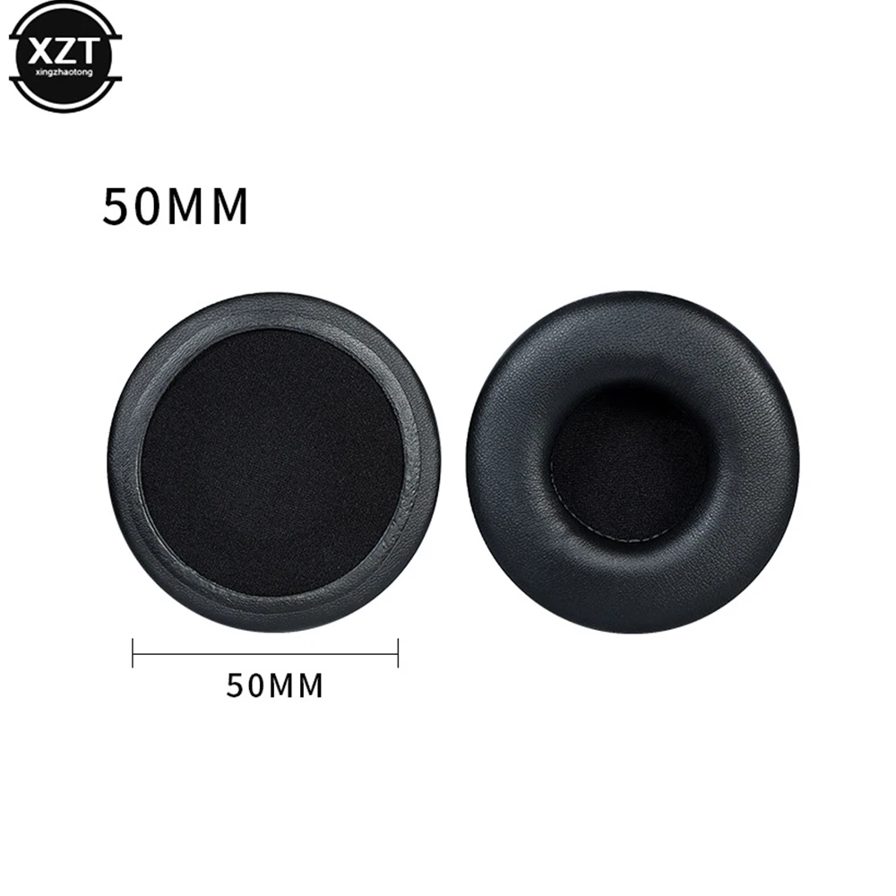 1 SZTUK Miękkie nauszniki PU 45 mm 50 mm 60 65 70 mm 75 80 85 90 95 100 105 mm dla Sony dla AKG dla Sennheiser dla ATH dla słuchawek Philips