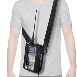 BaoFeng Walkie Talkie Holster Molle Radio Pouch for Baofeng UV-5RH UV-21R UV-5R Quansheng K5 PLUS Ham Radio Nylon Radio Case