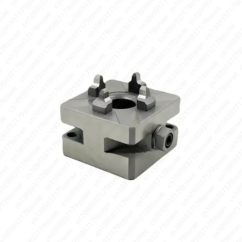 Precision Stainless Steel 60 * 60mm Square Manual Fast Chuck with Locking Screw HE-C06420