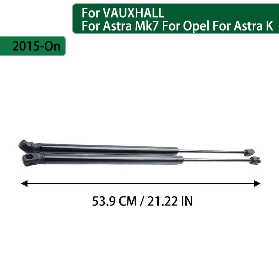 2pcs Rear Tailgate Boot Gas Spring Struts For VAUXHALL For Astra Mk7 For Opel For Astra K 2015-On 39021480