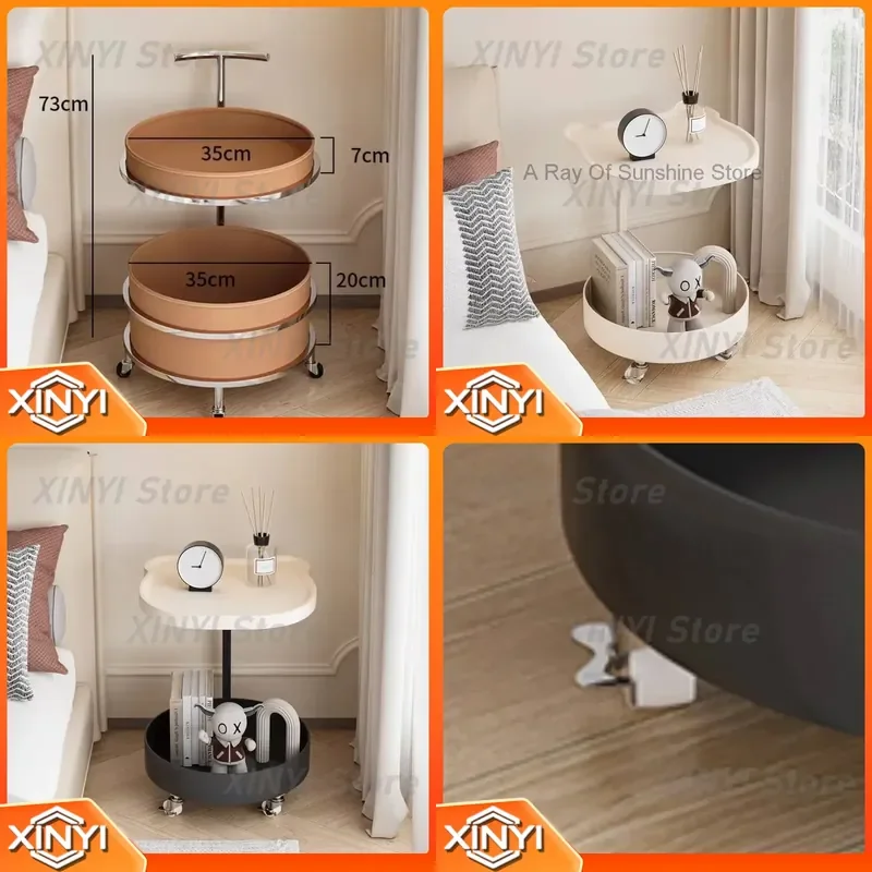 Storage Nightstands for Children Bedroom Chest Side Table Small Nordic De Nuit Furniture for Kids RR50BF