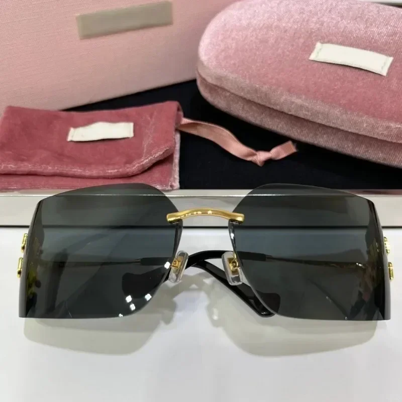 

UV400 Polarized Sunglasses Ultra Light Frameless Unisex Sports for Driving Cycling Running Outdoor
