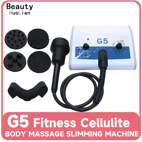 G5 Vibrating Slimming Machine High Frequency Body Shaping Cellulite Reduce Massage Equipment 5 In 1 Weight Loss Products For Spa