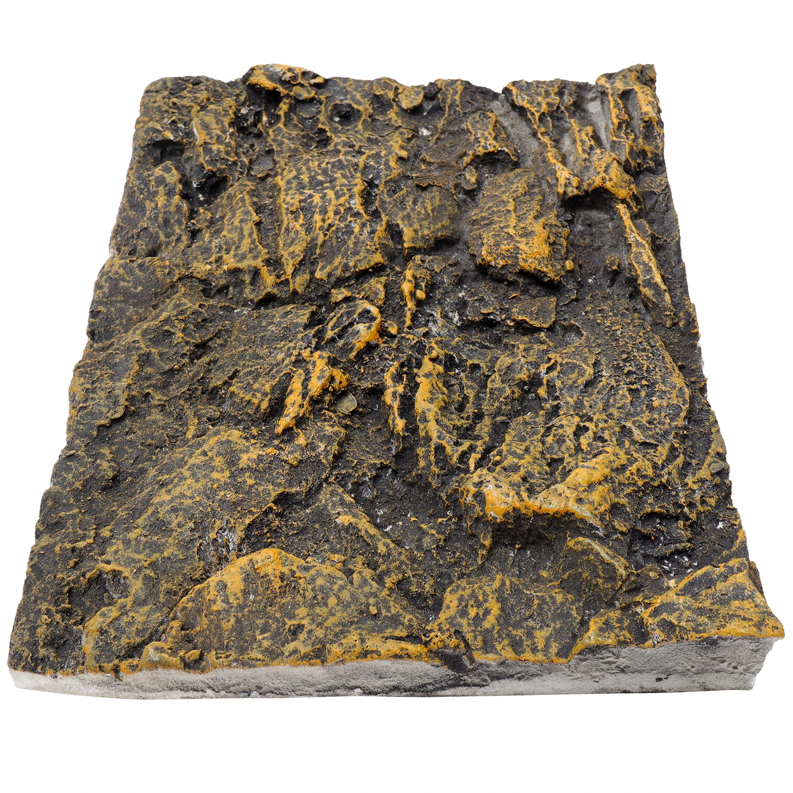 لوحة الصخور تررم خلفية نابض بالحياة الملمس خفيفة الوزن الزواحف خزان مجلس ثلاثية الأبعاد حوض السمك الأفعى الموئل التسلق الزخرفية