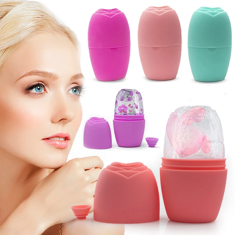 

Силиконовый ледяной ролик для лица, ледяной шар, ледяной массажер для лица, ролик для уменьшения угрей, уход за кожей лица, инструмент для красоты, лифтинга и контуринга