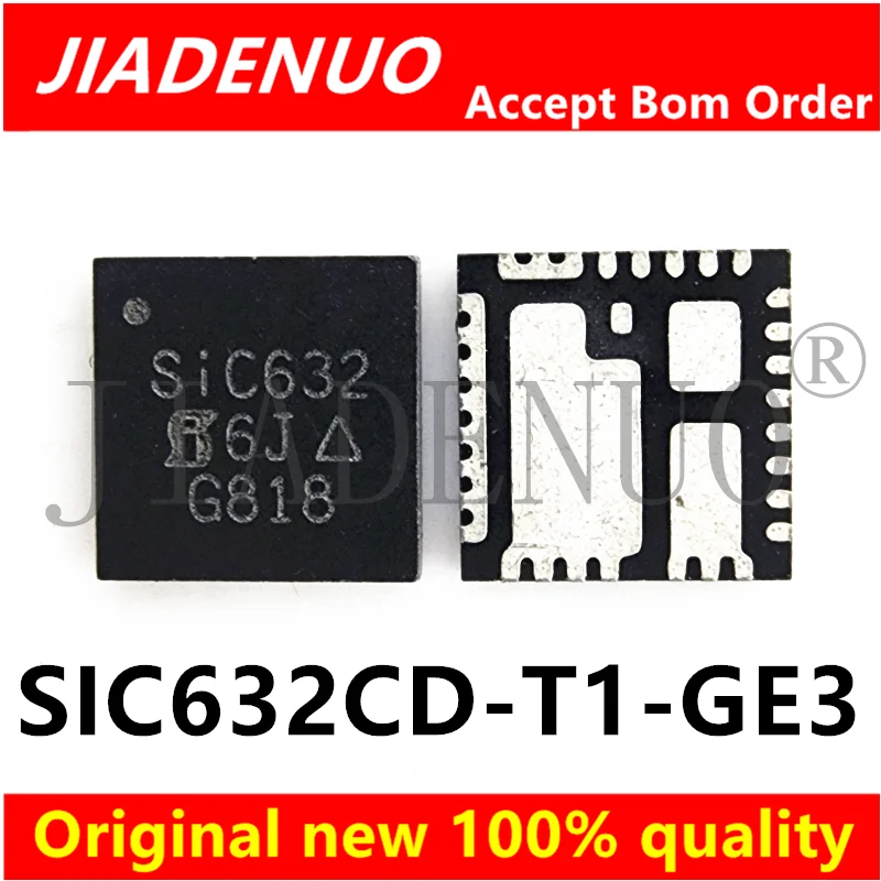 (5-10 buah) Chipset QFN SIC632CD-T1-GE3 SIC632 S1C632 SIC632CD 100% baru