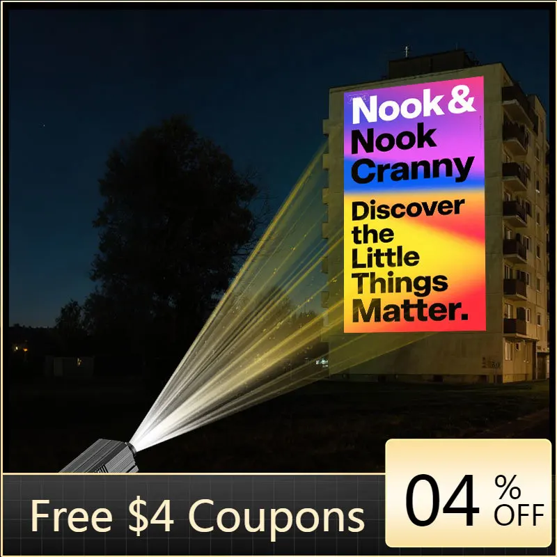 

STLF Wall logo Gobo Projector Outdoor Waterproof IP67 200W/300W/600W High Power Projection Lamp Customized LED Advertising Light