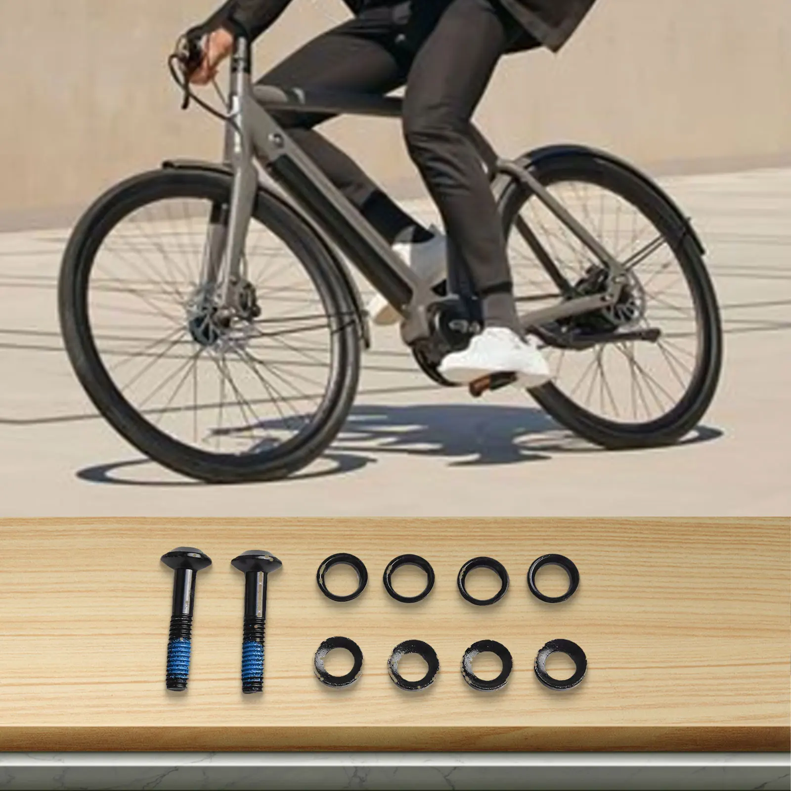 

Обслуживание велосипеда Винт суппорта велосипеда Винт из высокоуглеродистой стали Черный цвет Хорошая совместимость Высокоуглеродистая сталь для сбалансированного велосипеда