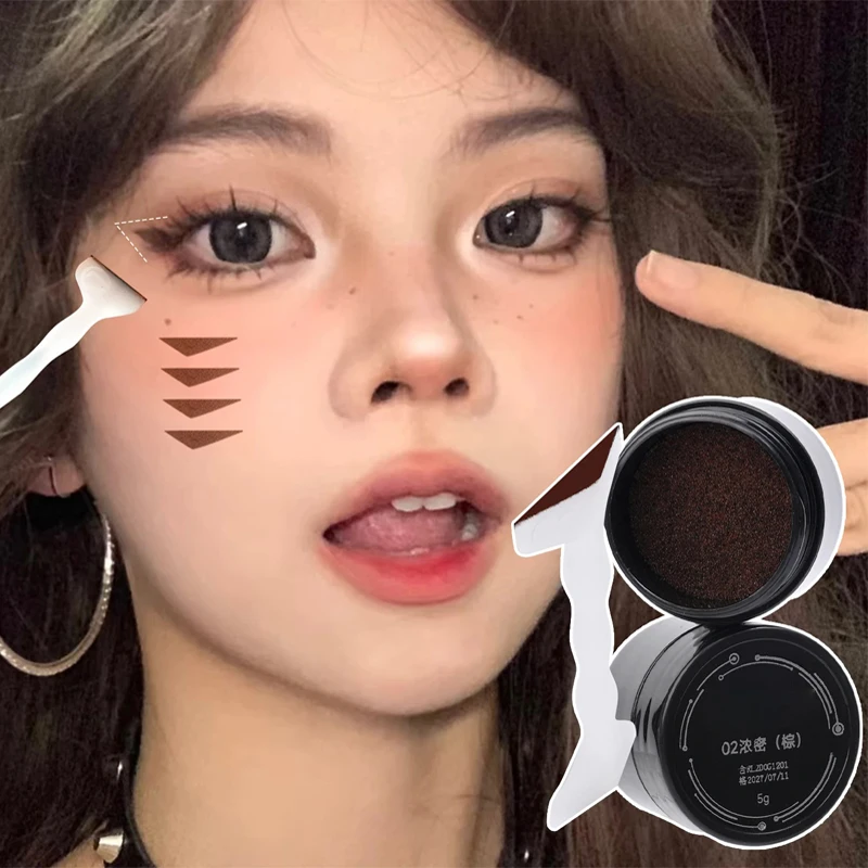 Sello delineador de ojos resistente al agua, maquillaje de ojos a prueba de sudor para principiantes, plantilla de pestañas de larga duración, artefacto de delineador de ojos perezoso portátil