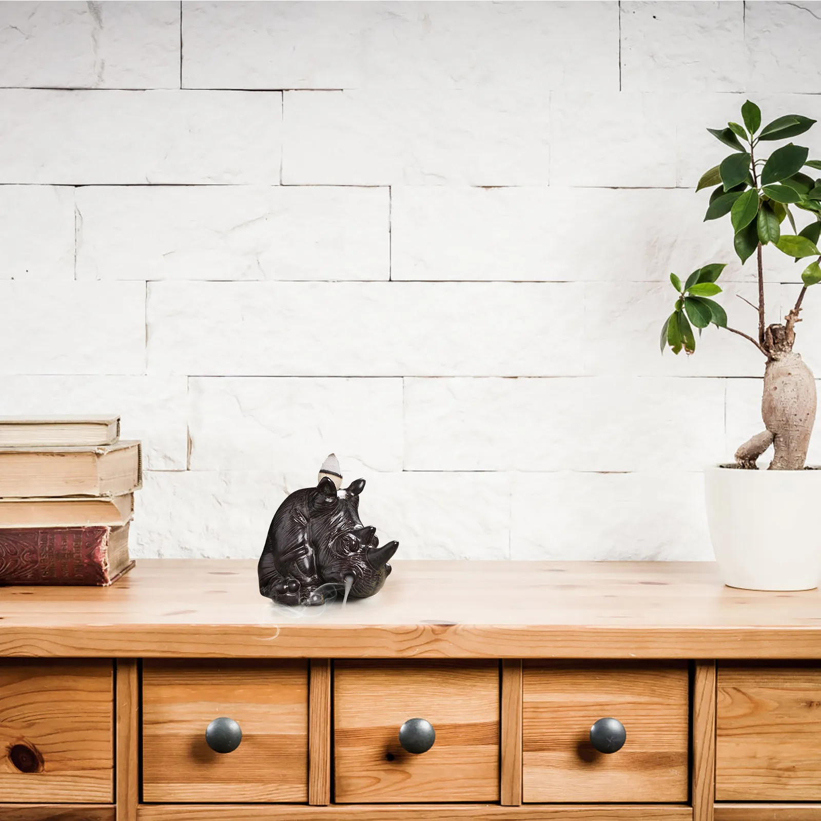 

1Pcs Home Tea Pet Incense Burner Fine Craftsmanship Air Purifying Decoration for Study Bedroom Sauna Yoga Room