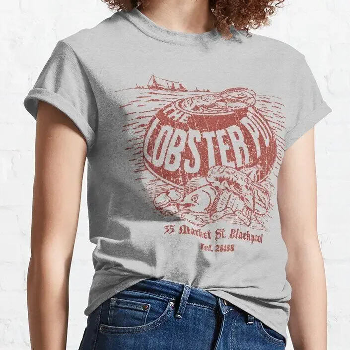 The Lobster Pot 1958 Classic  Unisex summer T-shirt Cotton fashion couple clothes