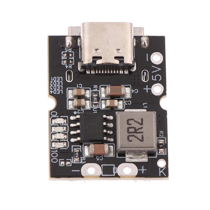 New-Type-C USB 5V 2A Boost Converter Step-Up Power Module Mobile Power Bank Accessories LED Display USB For DIY Charger