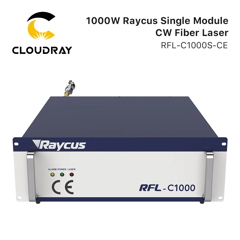 Cloudray Raycus Overseas Version Fiber Laser Source 1000W CW  Original Warranty