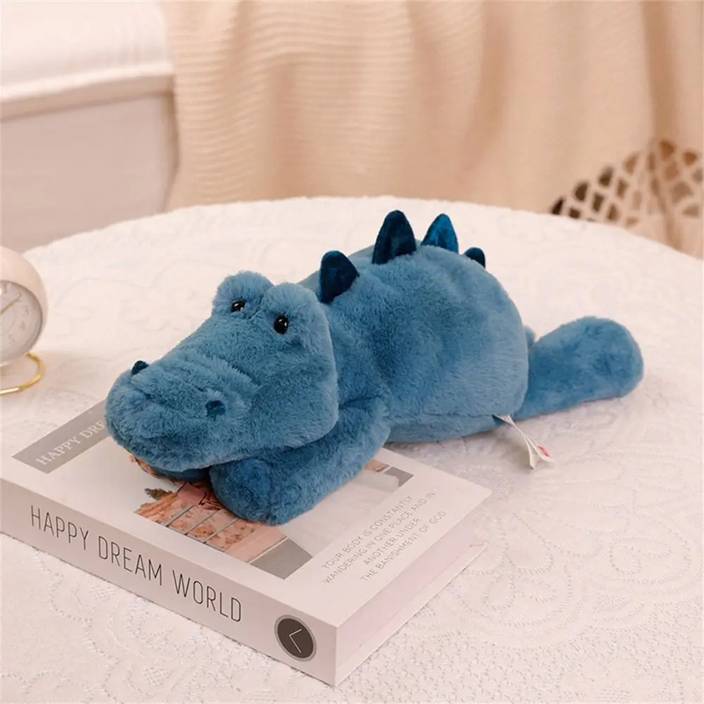 Crocodile Fluffy Toys Lying Pillow 45cm 60cm Racoon Sleeping Doll Animal Plush Toy Lazy Animal Plush Doll Sloth Stuffed Animal