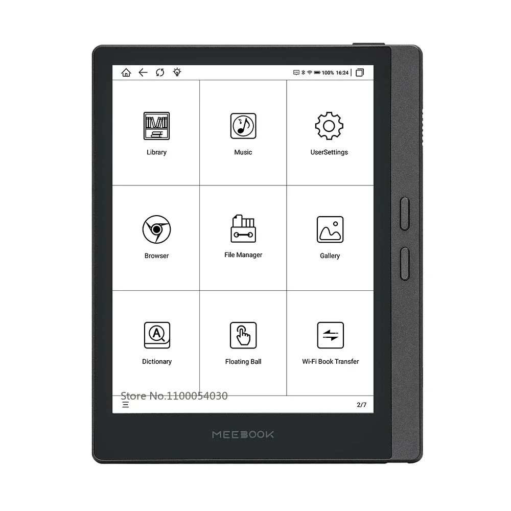 Original Meebook M7 E-Book Reader 6.8 Inches E-reader 300PPI HD E-ink Screen  Android 11 Open System 32GRAM and Phycial Button