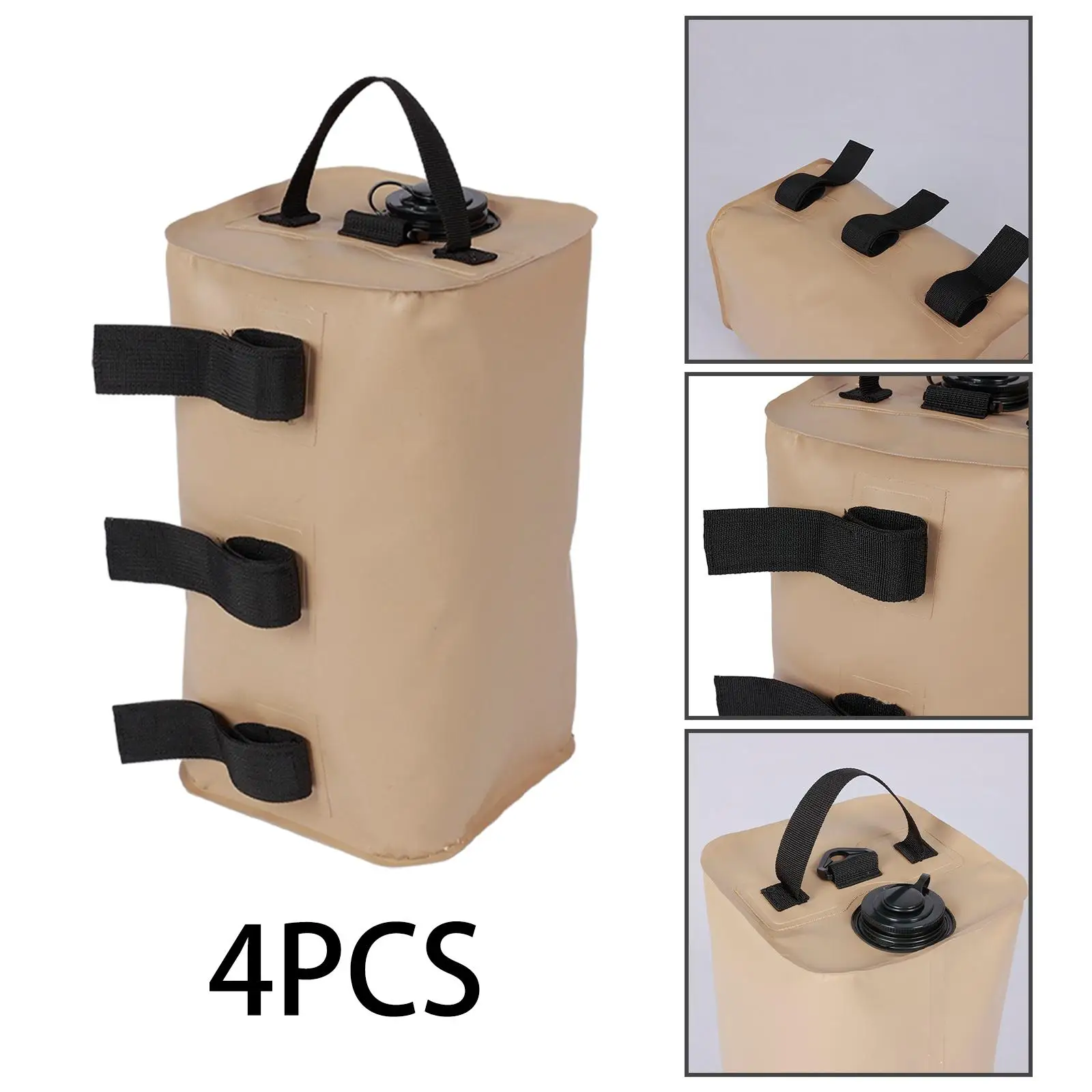 4Pcs Weight Sand Bags Camping Tent Sand Bag Portable Balance Weight Sandbag for