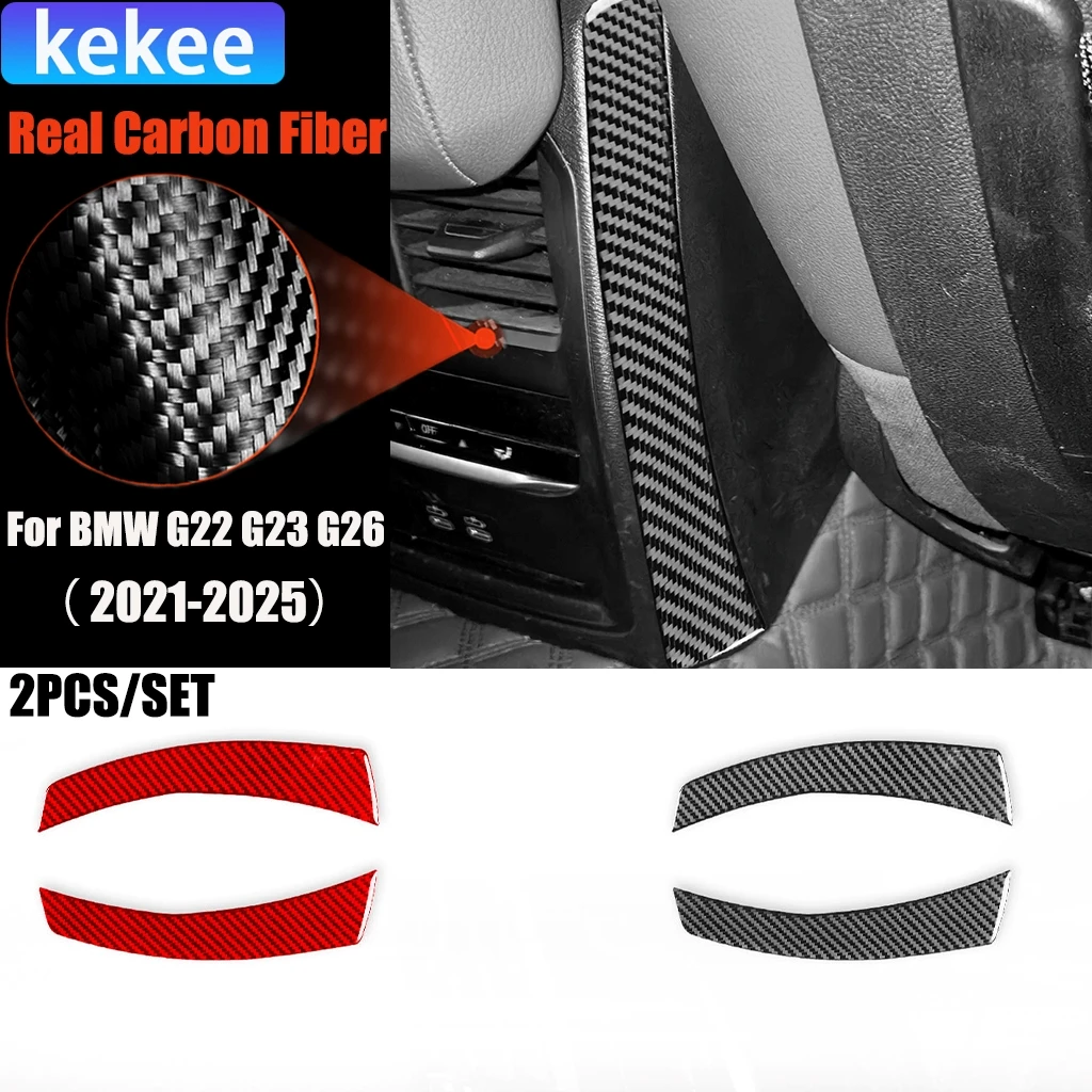 

Автомобильные аксессуары из углеродного волокна, боковые стороны заднего вентиляционного отверстия, модифицированная внутренняя наклейка для BMW 3/4 серии G20 G28 G22 G23 G26 21-2025